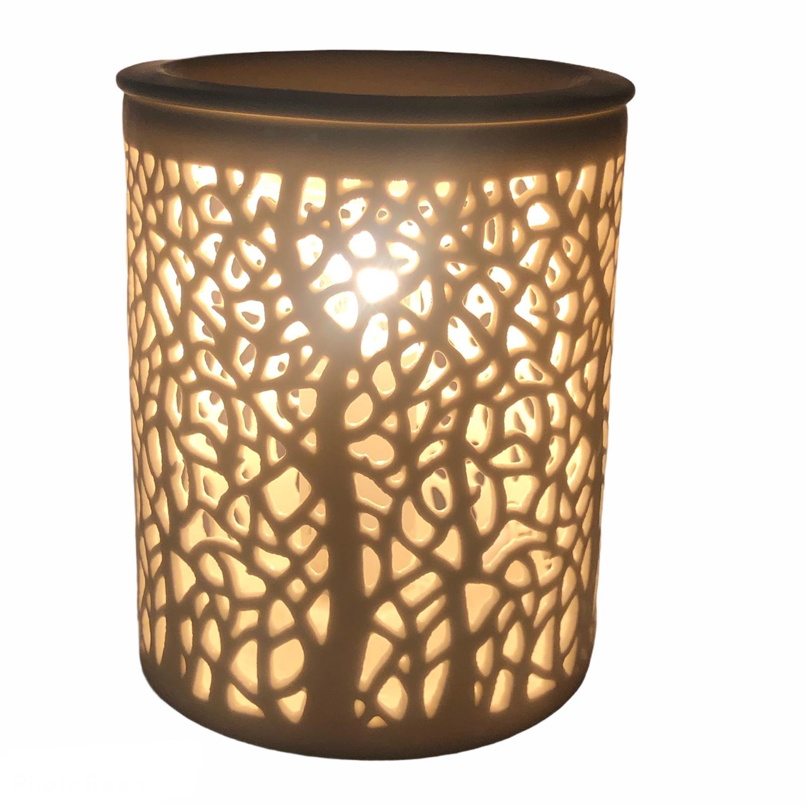 Tree Silhouette Electric Wax Burner / Melter